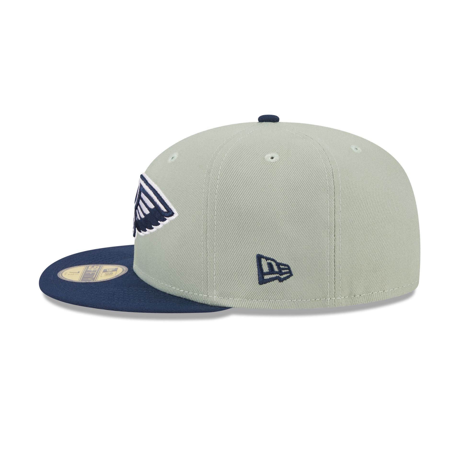New Orleans Pelicans Color Pack Green 59FIFTY Fitted Hat sold by New Era product image thumbnail 4