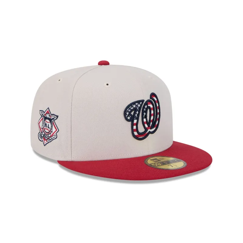 Washington Nationals Independence Day 2024 59FIFTY Fitted Hat sold by New Era