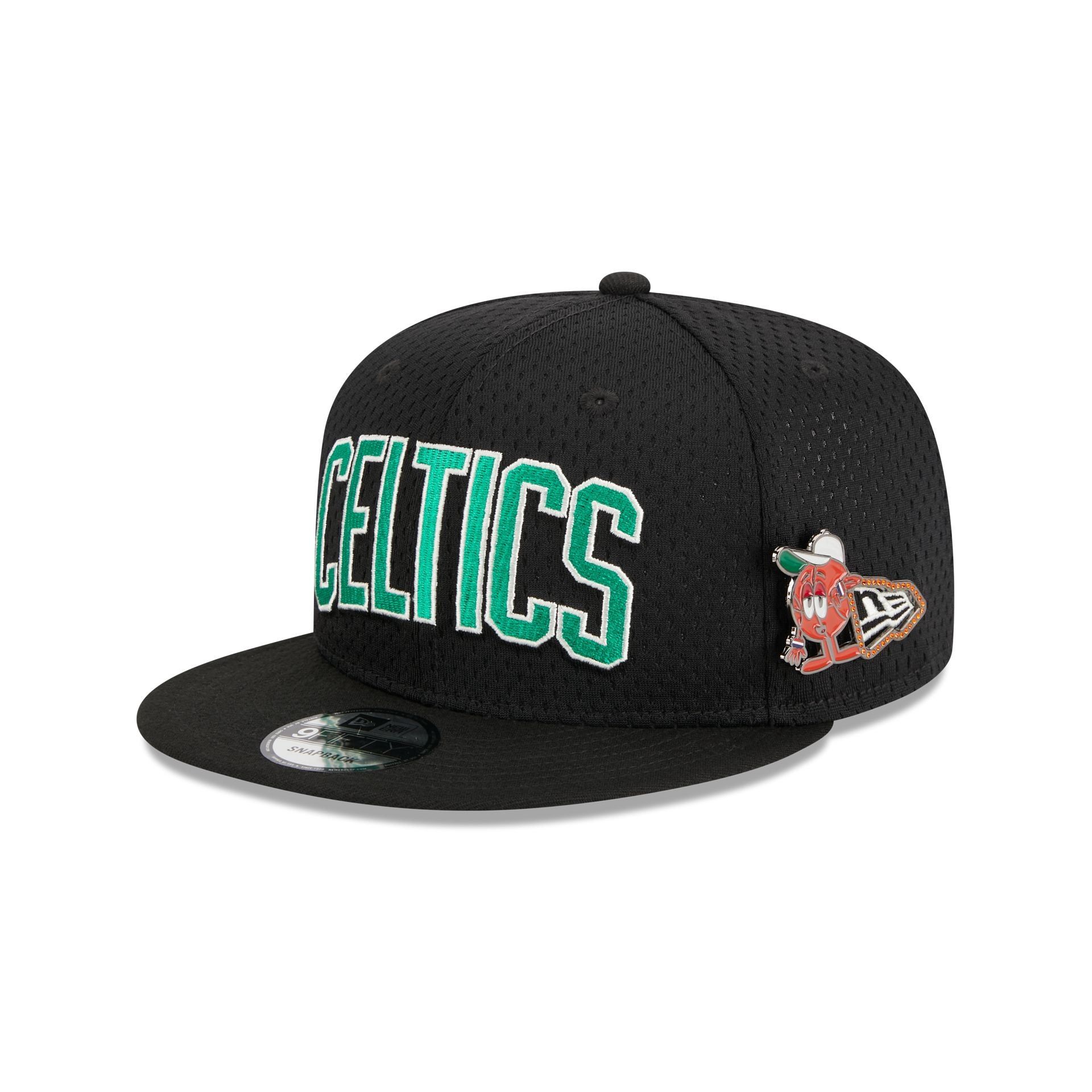 Boston Celtics Post-Up Pin 9FIFTY Snapback Hat sold by New Era