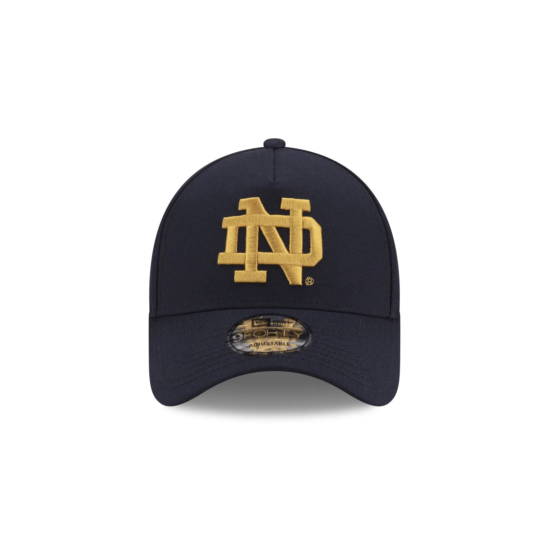 Notre Dame Fighting Irish Navy 9FORTY A-Frame Snapback Hat sold by New Era product image thumbnail 2