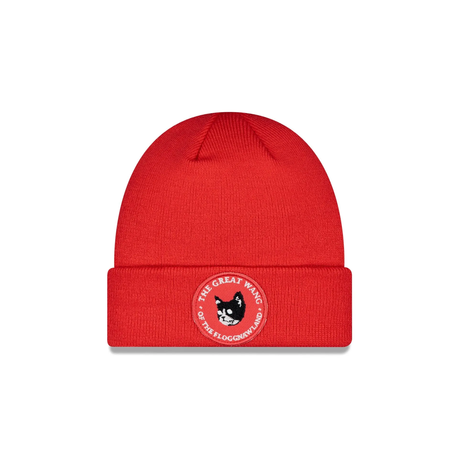 Camp Flog Gnaw Red Knit Hat sold by New Era