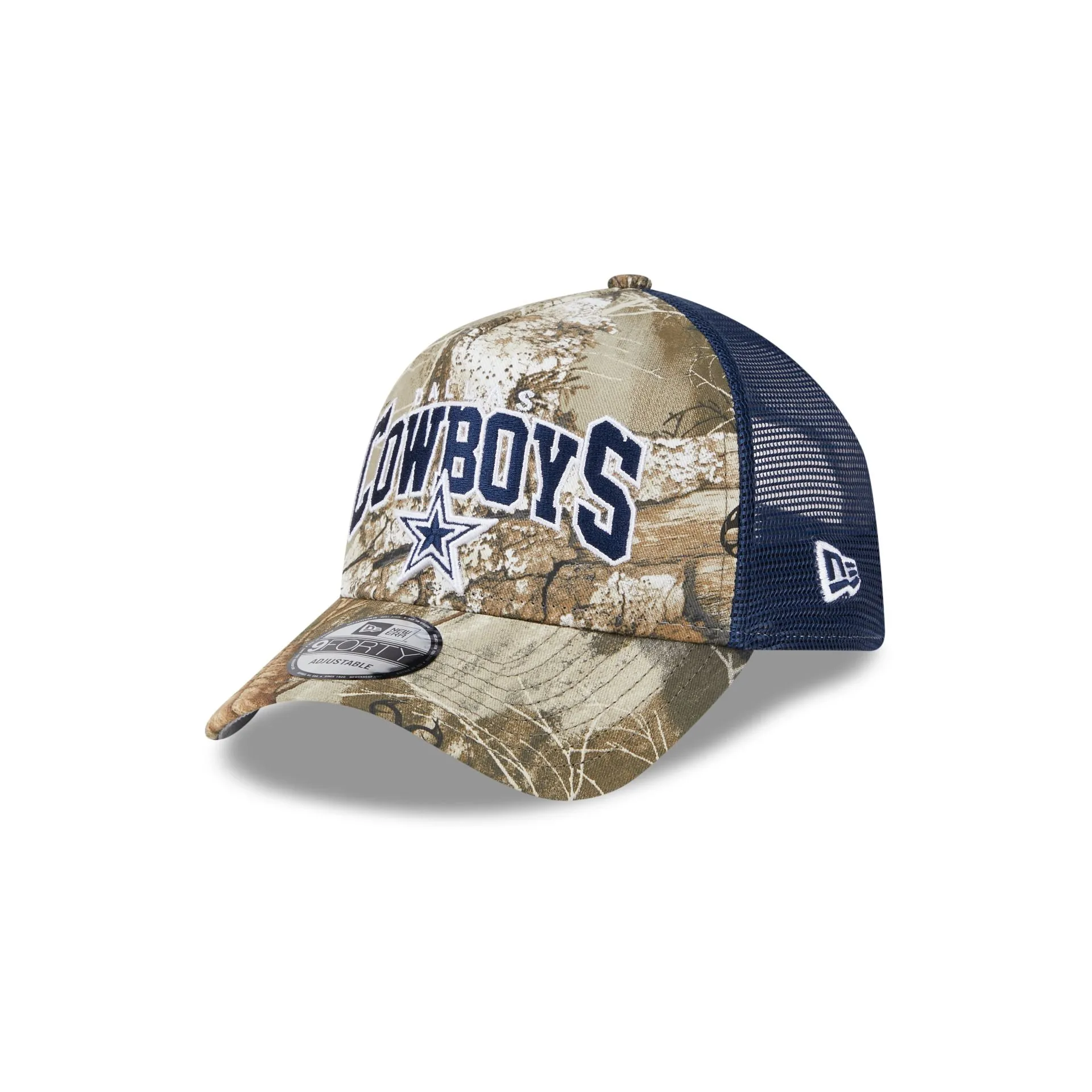 Dallas Cowboys Active 9FORTY A-Frame Trucker Hat sold by New Era