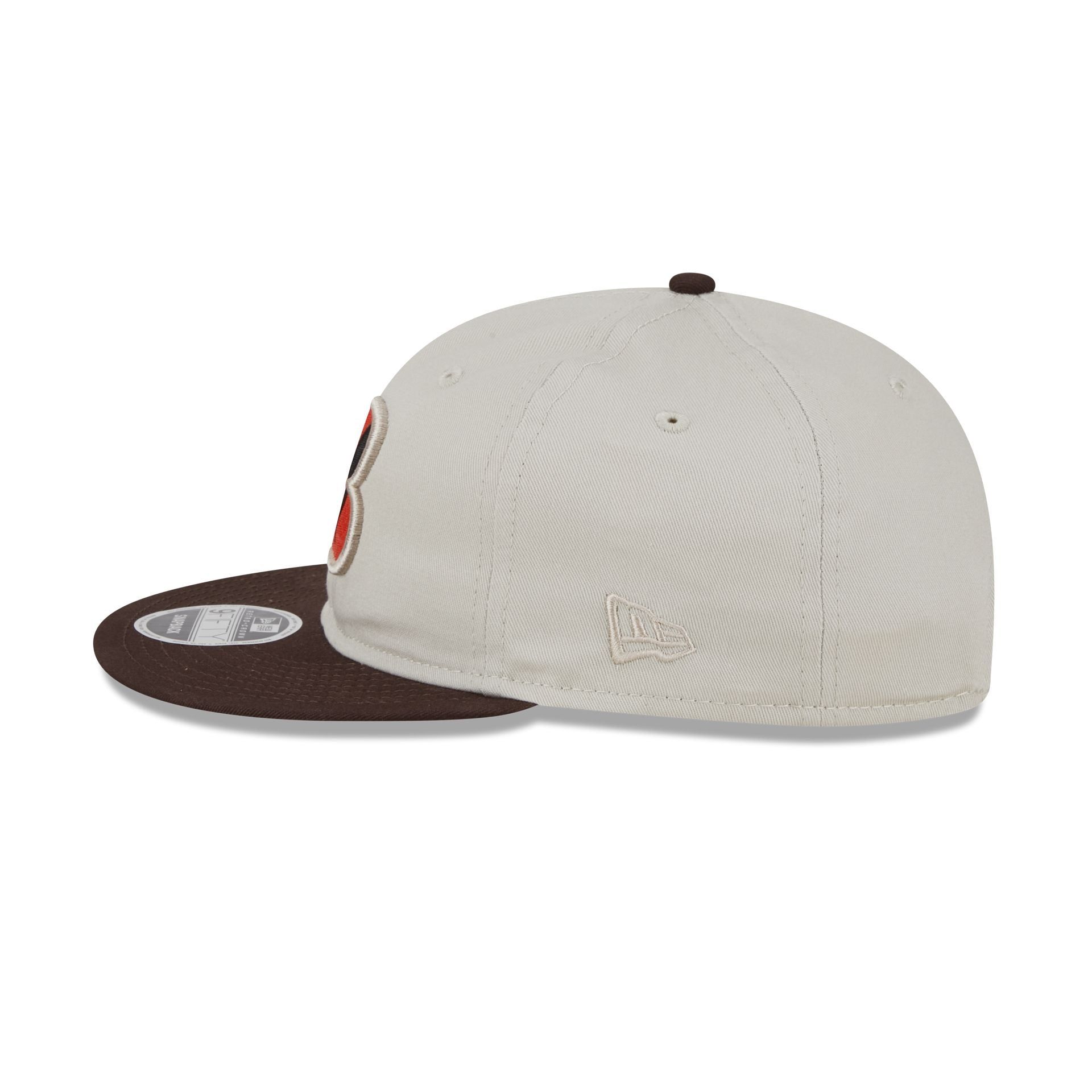 Cincinnati Bengals Two Tone Taupe Retro Crown 9FIFTY Snapback Hat sold by New Era product image thumbnail 4
