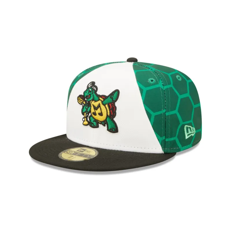 Memphis Redbirds Theme Night Green 59FIFTY Fitted Hat sold by New Era