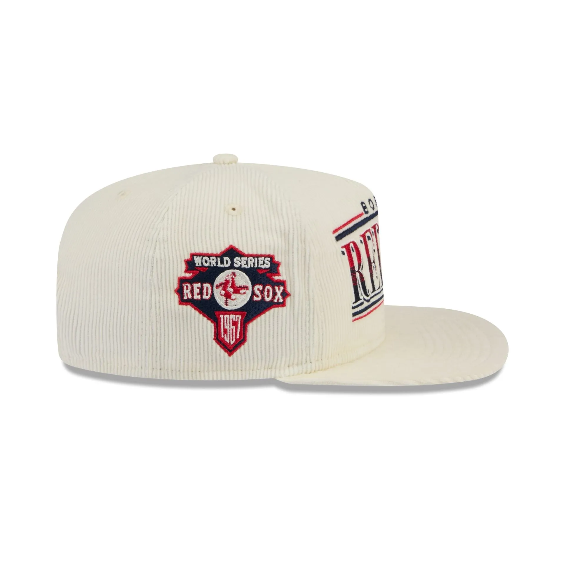Boston Red Sox Throwback Corduroy Golfer Hat sold by New Era product image thumbnail 4
