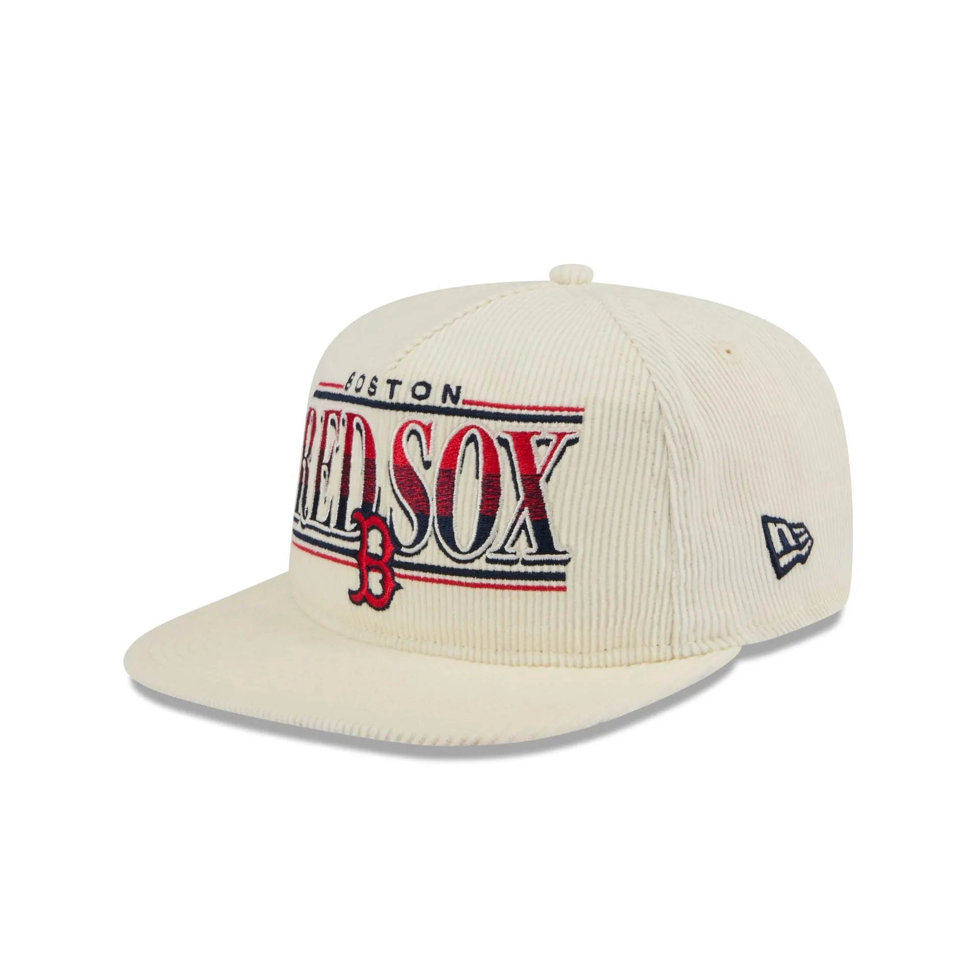 Boston Red Sox Throwback Corduroy Golfer Hat sold by New Era product image thumbnail 3