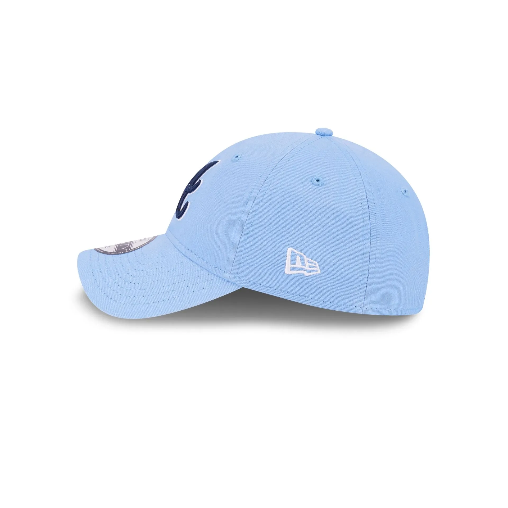 Atlanta Braves Sky Blue 9TWENTY Adjustable Hat sold by New Era product image thumbnail 4