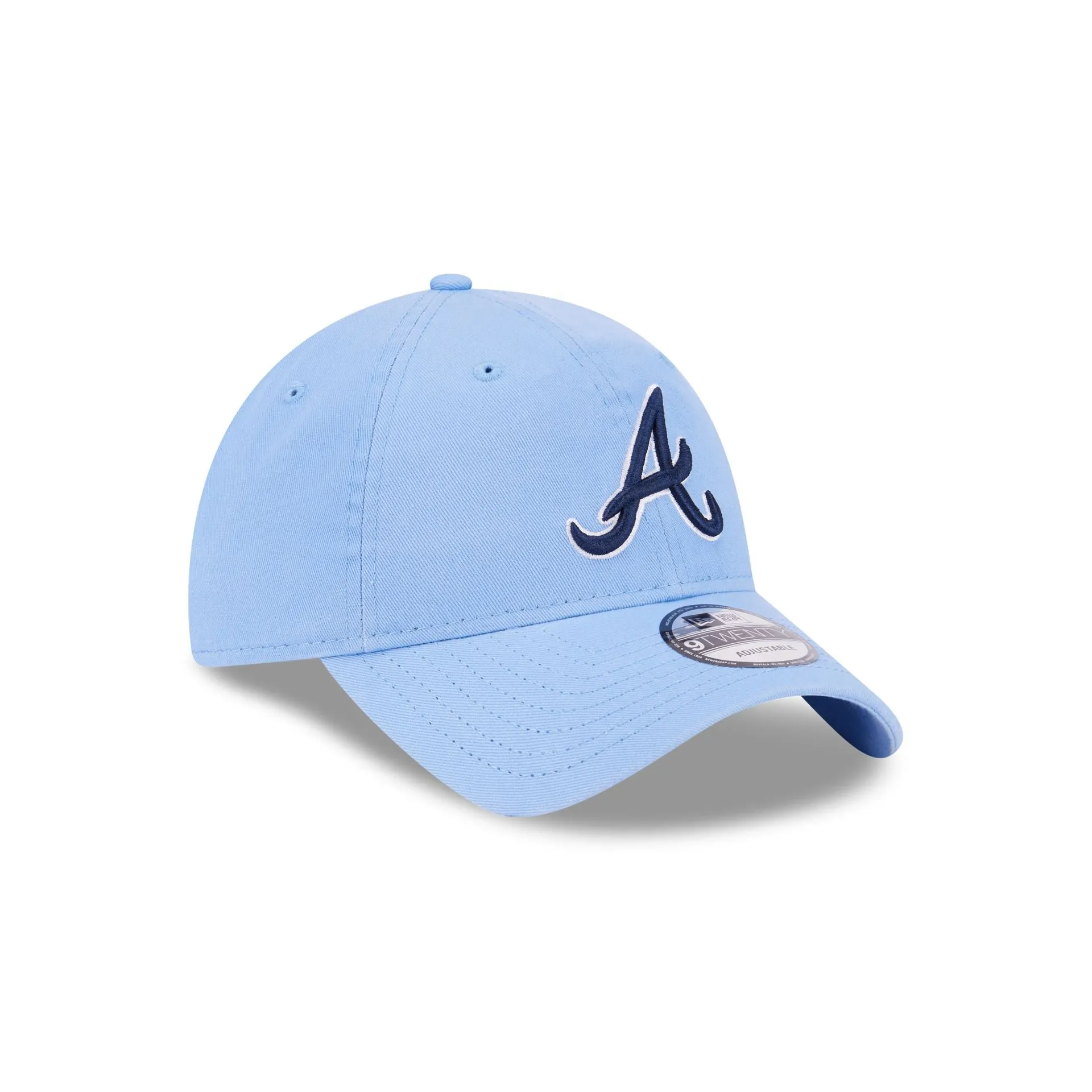 Atlanta Braves Sky Blue 9TWENTY Adjustable Hat sold by New Era product image thumbnail 3