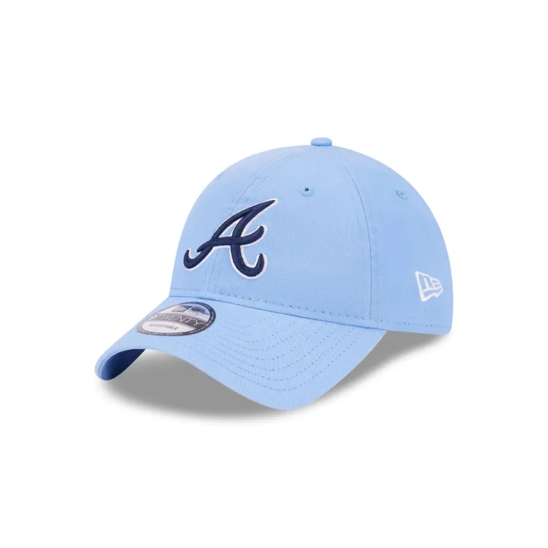Atlanta Braves Sky Blue 9TWENTY Adjustable Hat sold by New Era