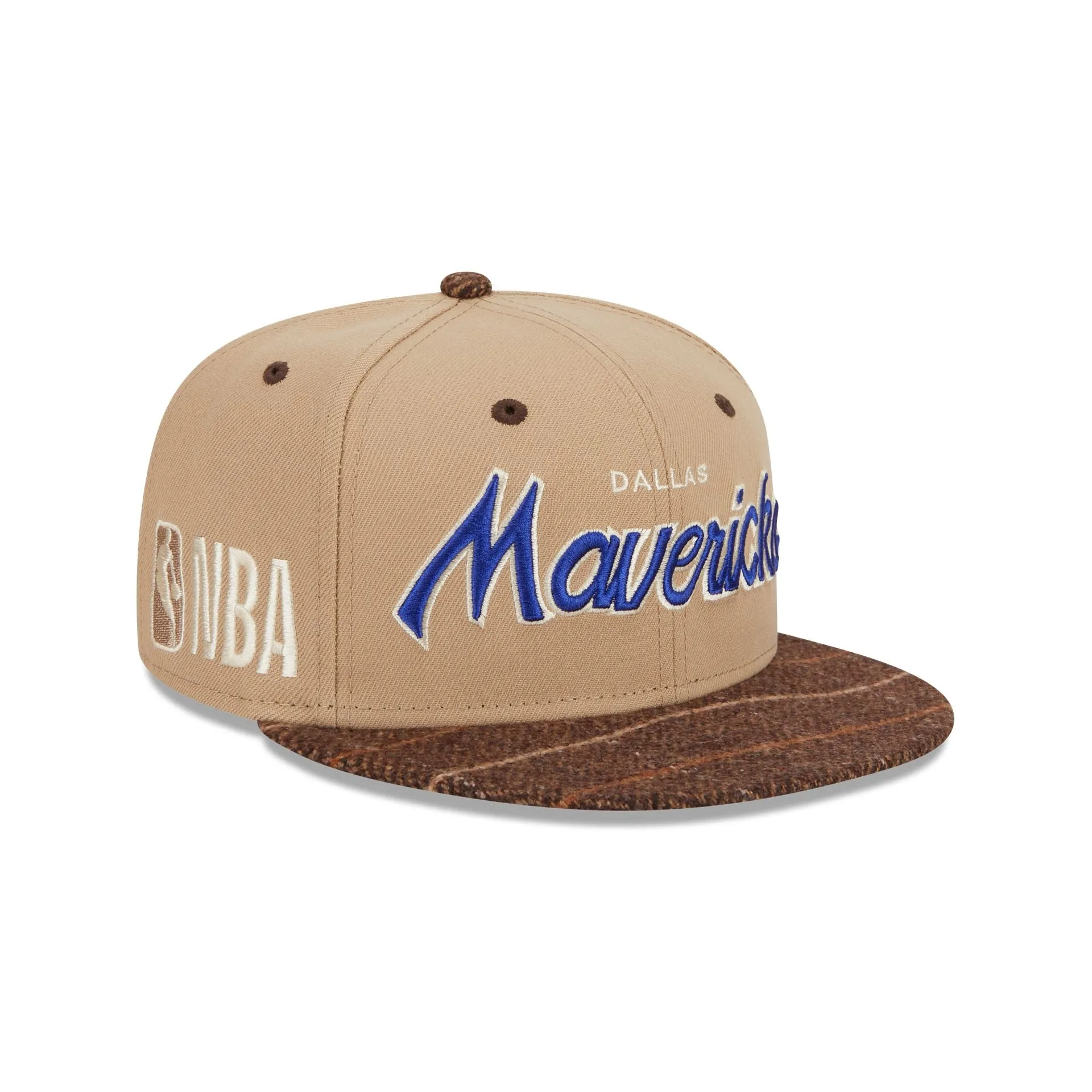 Dallas Mavericks Traditional Check 9FIFTY Snapback Hat sold by New Era