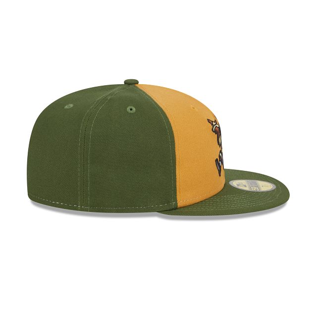Wisconsin Timber Rattlers Theme Night Green 59FIFTY Fitted Hat sold by New Era product image thumbnail 5