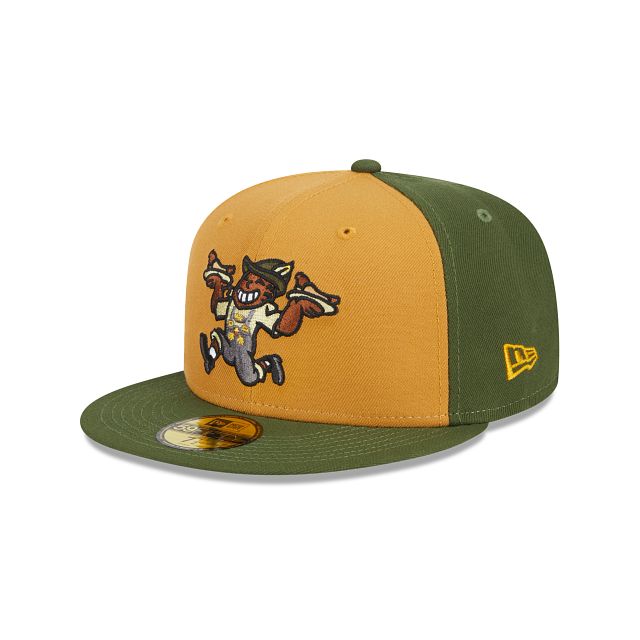 Wisconsin Timber Rattlers Theme Night Green 59FIFTY Fitted Hat sold by New Era