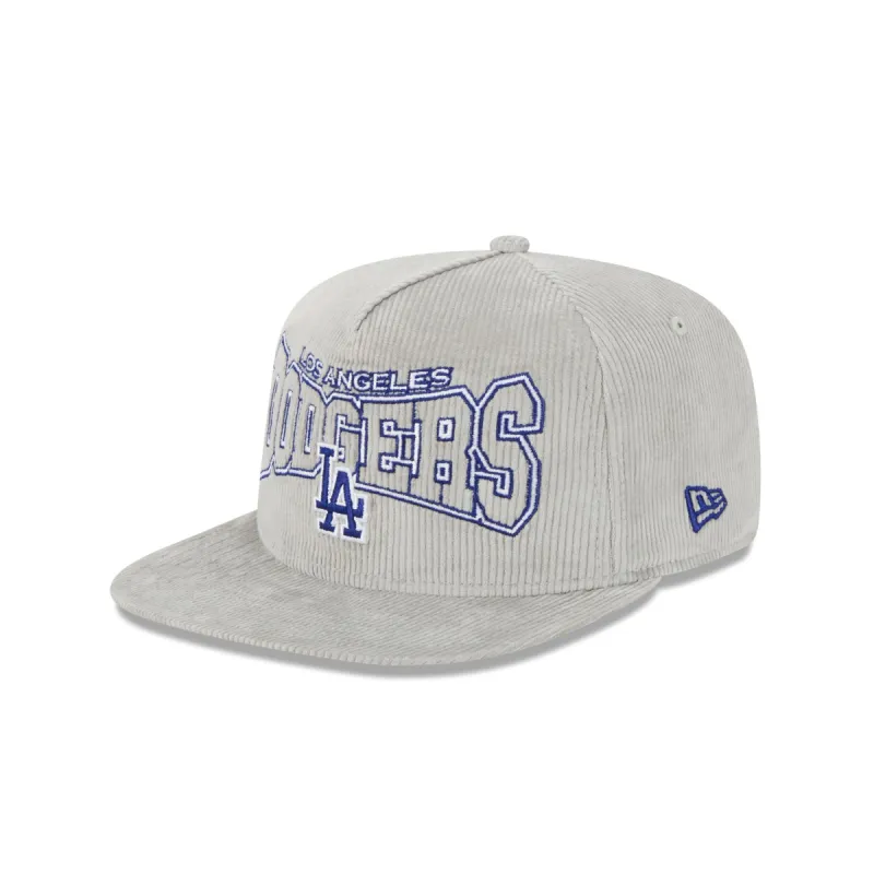Los Angeles Dodgers Gray Cord Golfer Hat sold by New Era