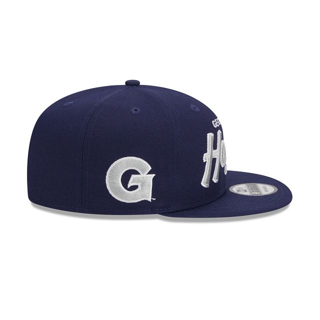 Georgetown Hoyas Script Blue 9FIFTY Snapback Hat sold by New Era product image thumbnail 4