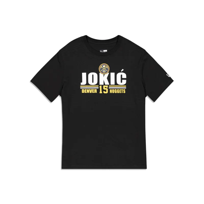 Denver Nuggets Nikola Jokic T-Shirt made by New Era