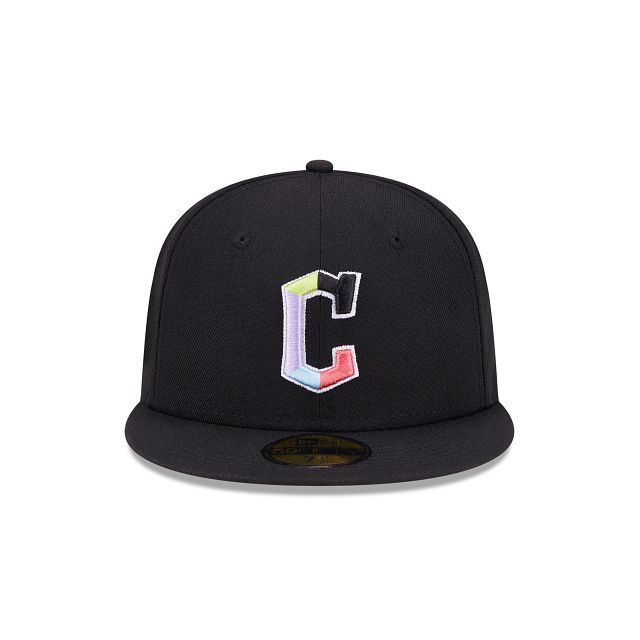 Cleveland Guardians Color Pack Black 59FIFTY Fitted Hat sold by New Era product image thumbnail 2