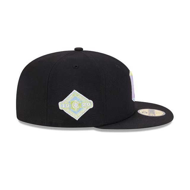 Cleveland Guardians Color Pack Black 59FIFTY Fitted Hat sold by New Era product image thumbnail 4