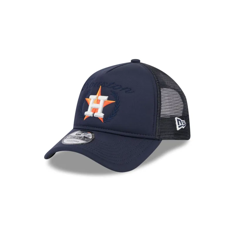 Houston Astros Fairway 9FORTY A-Frame Snapback Hat sold by New Era