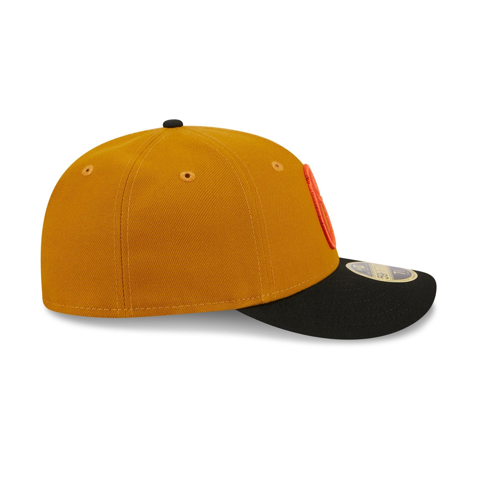 Baltimore Orioles Vintage Gold Low Profile 59FIFTY Fitted Hat sold by New Era product image thumbnail 5