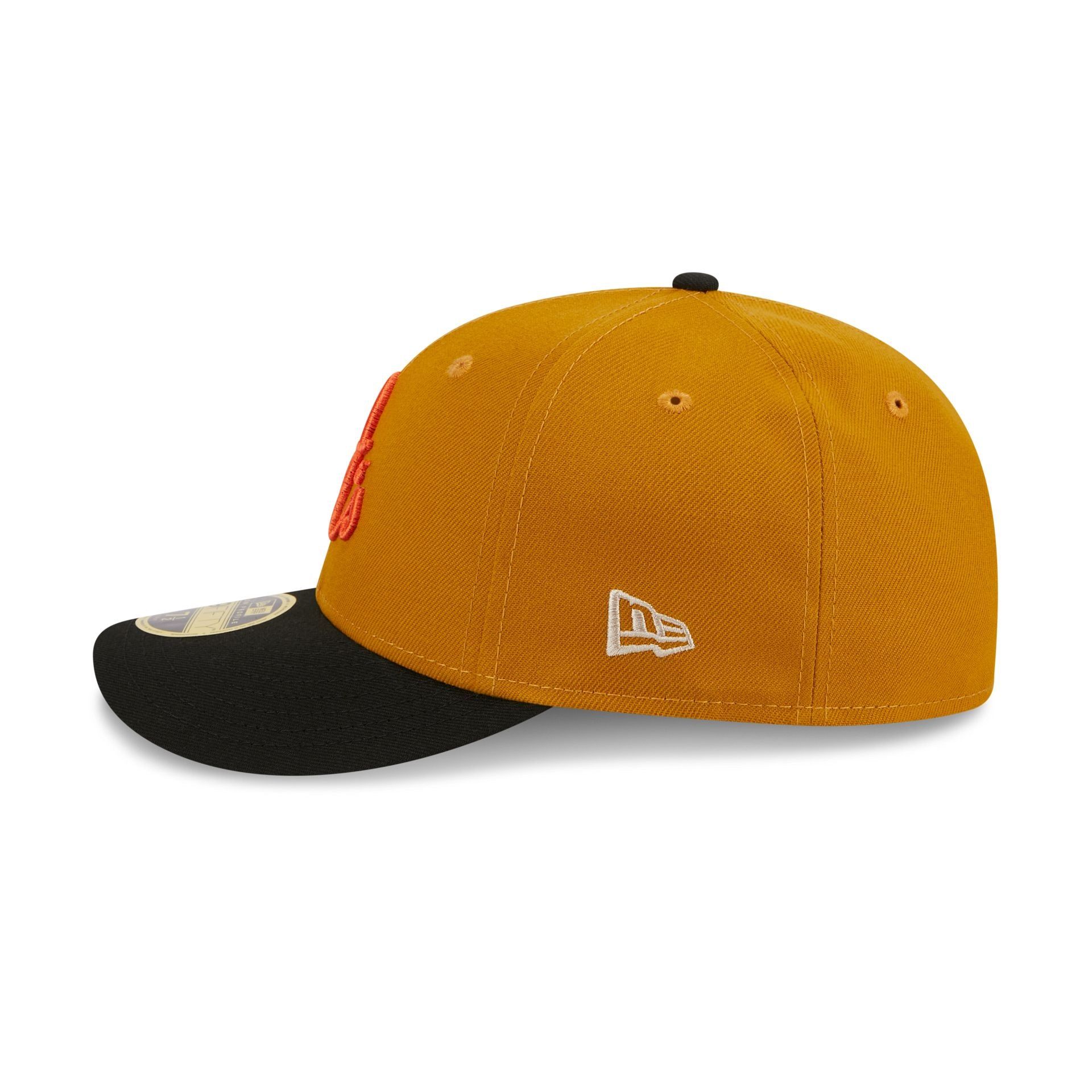 Baltimore Orioles Vintage Gold Low Profile 59FIFTY Fitted Hat sold by New Era product image thumbnail 4