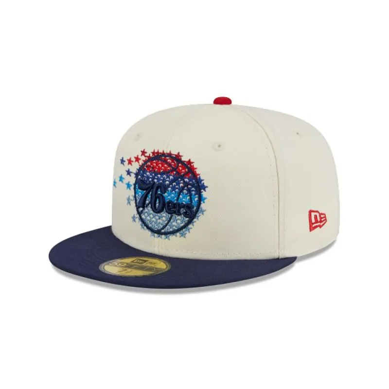 Philadelphia 76ers Star Trail 59FIFTY Fitted Hat sold by New Era