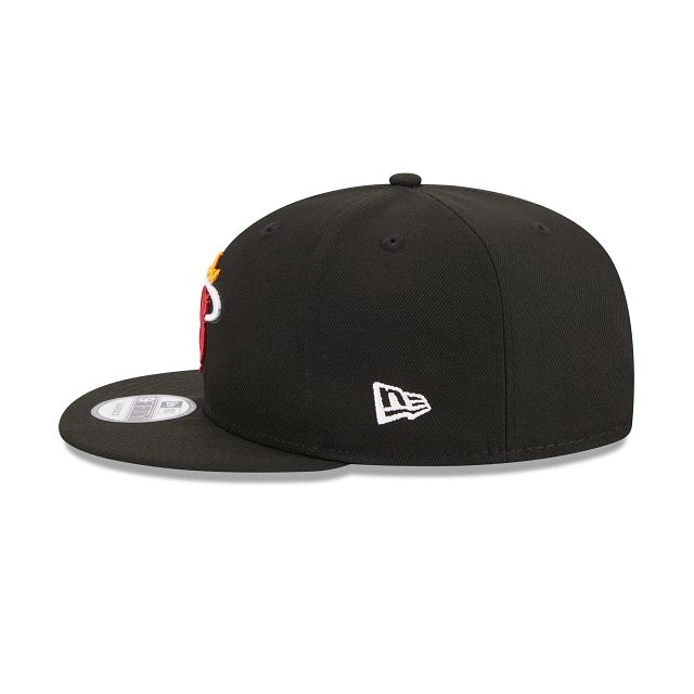 Miami Heat Sidepatch 9FIFTY Snapback Hat sold by New Era product image thumbnail 5