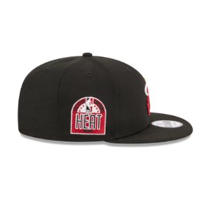 Miami Heat Sidepatch 9FIFTY Snapback Hat sold by New Era