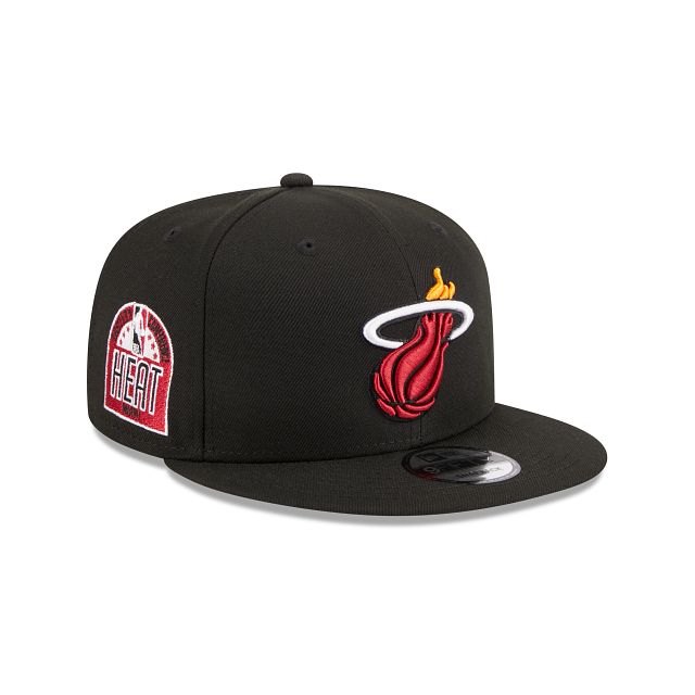 Miami Heat Sidepatch 9FIFTY Snapback Hat sold by New Era