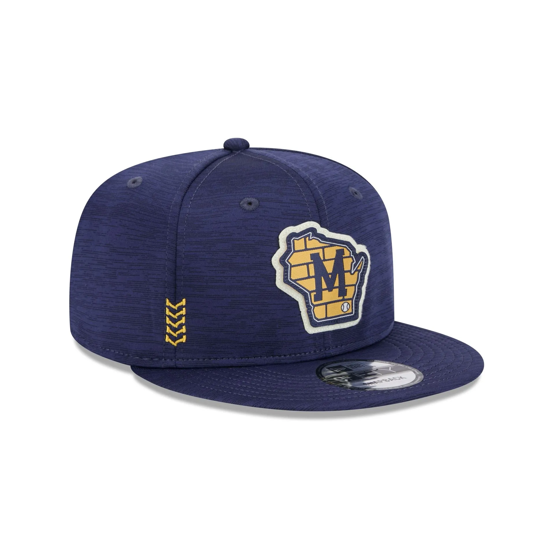 Milwaukee Brewers 2024 Clubhouse 9FIFTY Snapback Hat sold by New Era product image thumbnail 3