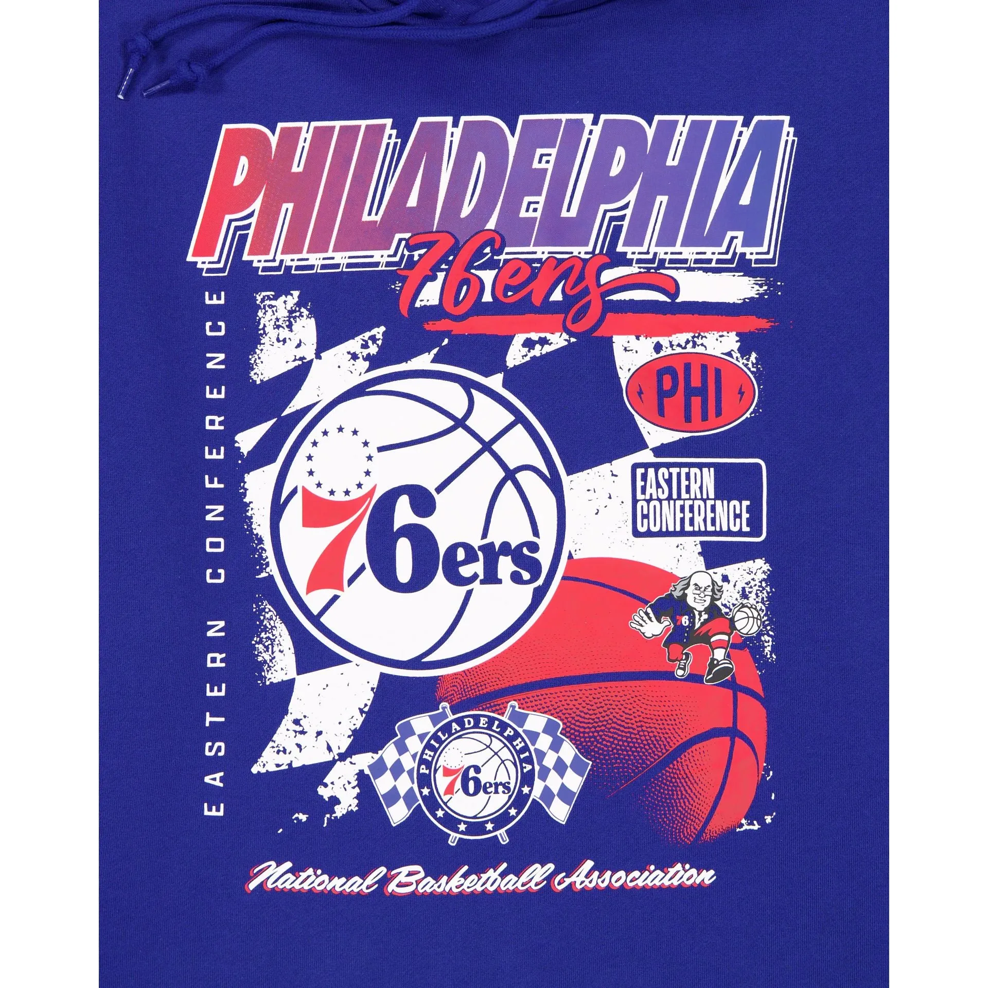 Philadelphia 76ers 2024 Rally Drive Women's Hoodie sold by New Era product image thumbnail 4