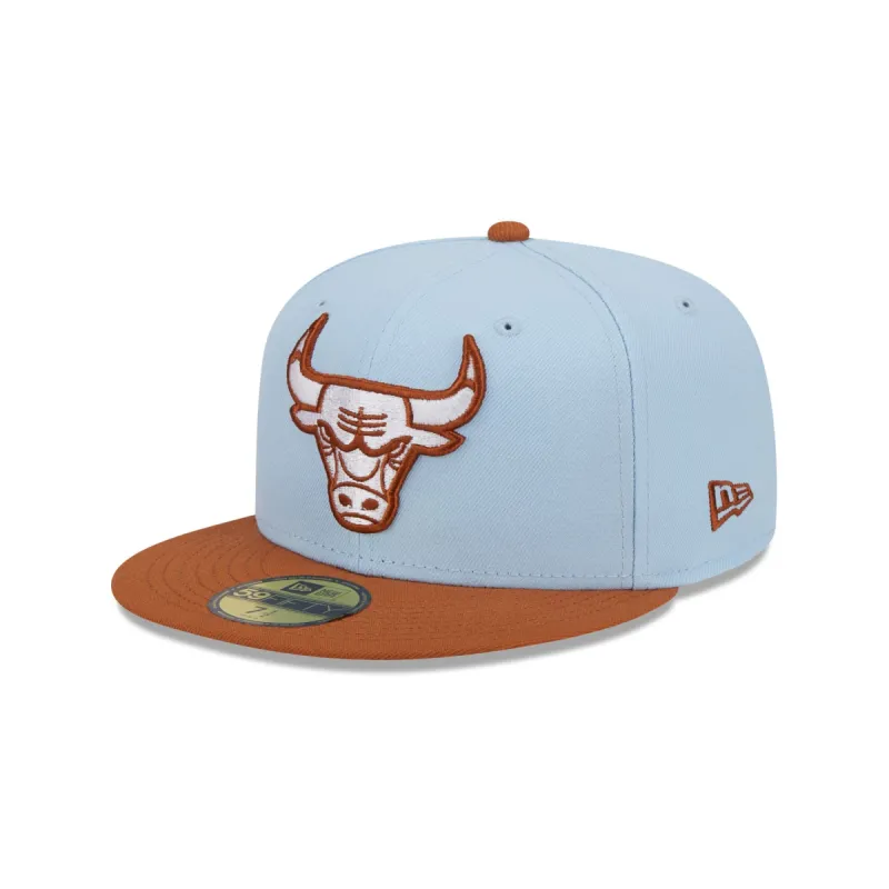 Chicago Bulls Color Pack Glacial Blue 59FIFTY Fitted Hat sold by New Era