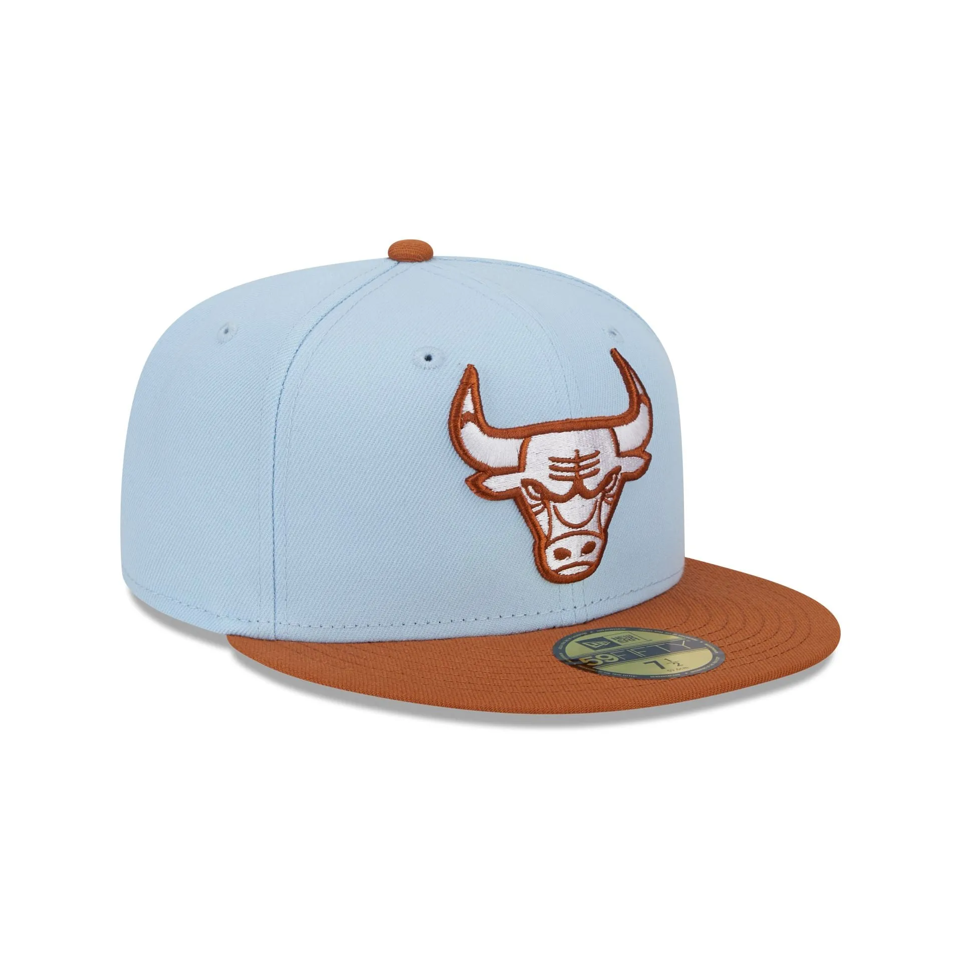 Chicago Bulls Color Pack Glacial Blue 59FIFTY Fitted Hat sold by New Era product image thumbnail 3
