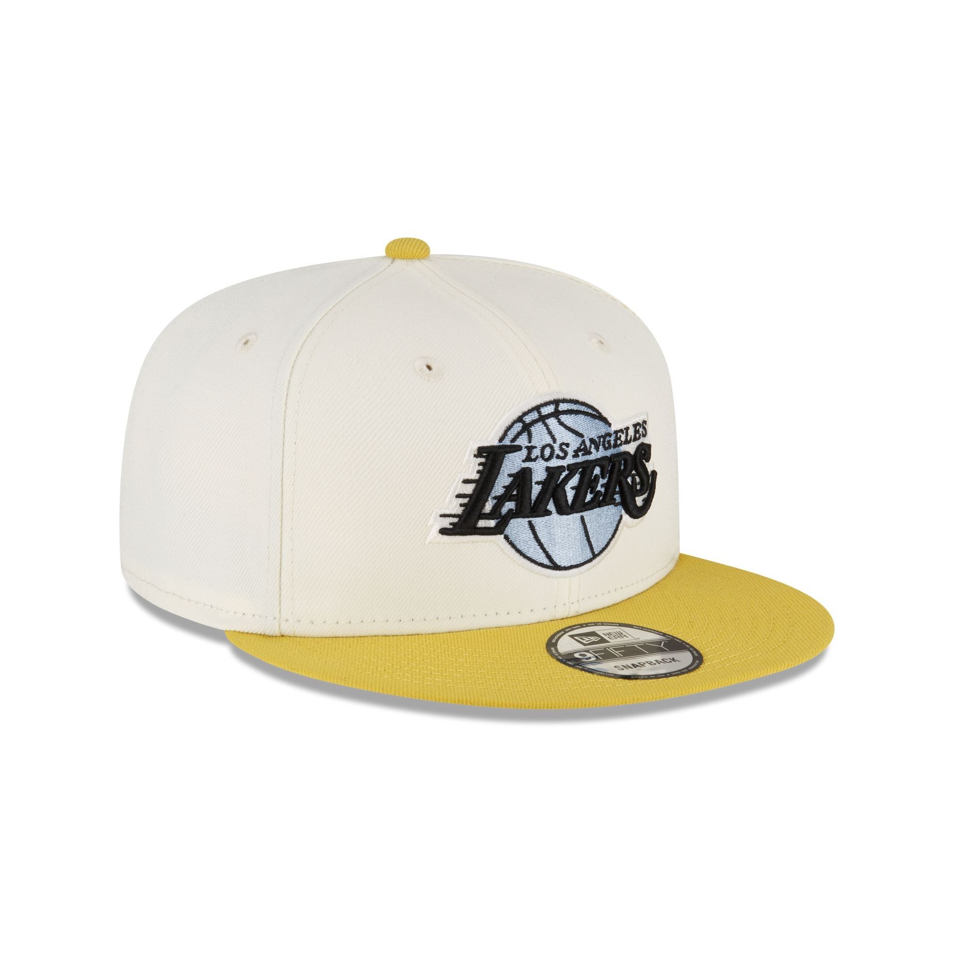 Los Angeles Lakers Chartreuse Chrome 9FIFTY Snapback Hat sold by New Era product image thumbnail 3