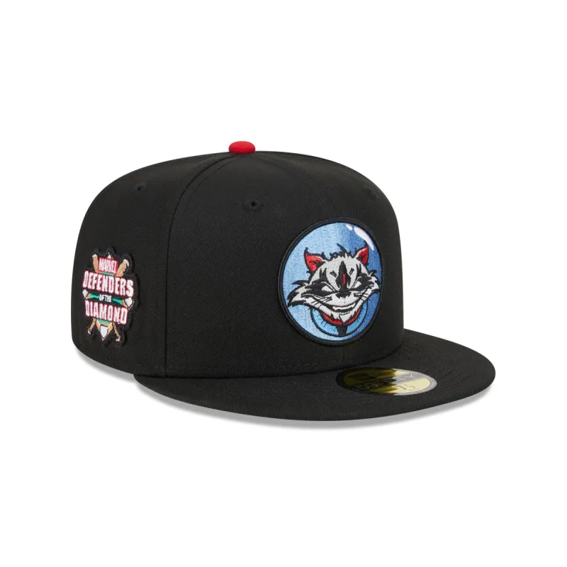 2023 Marvel X Rocket City Trash Pandas 59FIFTY Fitted Hat sold by New Era