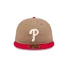 Philadelphia Phillies Wax Canvas Retro Crown 59FIFTY Fitted Hat sold by New Era