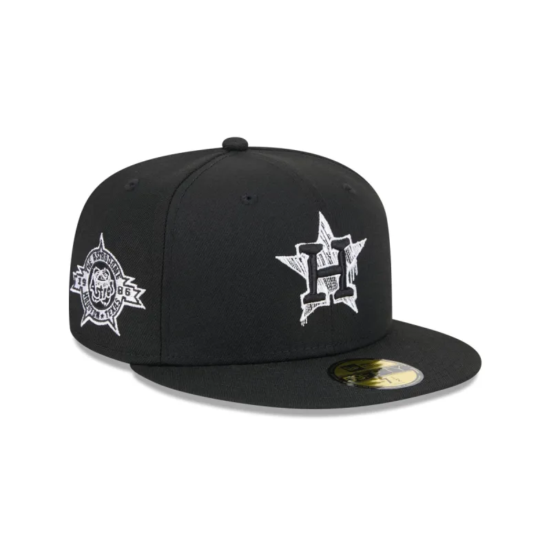 Houston Astros Hi Vis Doodle 59FIFTY Fitted Hat sold by New Era