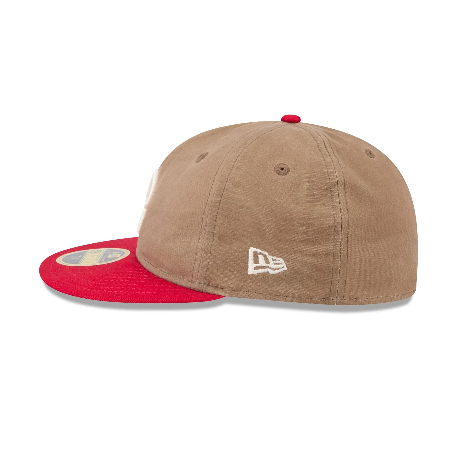 Philadelphia Phillies Wax Canvas Retro Crown 59FIFTY Fitted Hat sold by New Era product image thumbnail 4