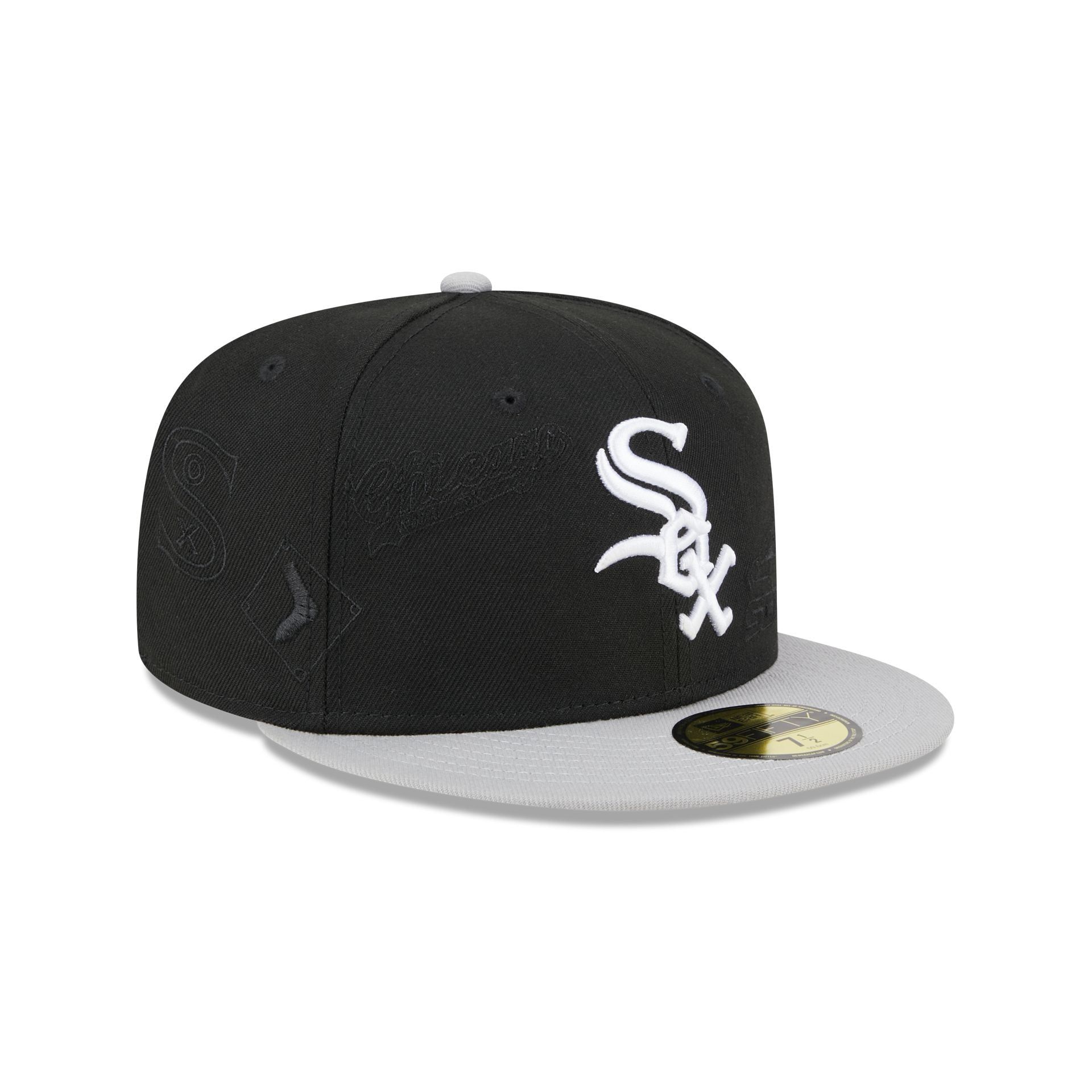 Chicago White Sox Multi Logo 59FIFTY Fitted Hat sold by New Era product image thumbnail 3