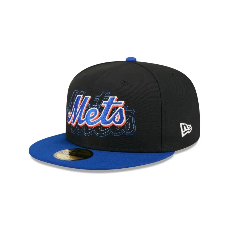 New York Mets Shadow Stitch 59FIFTY Fitted Hat sold by New Era