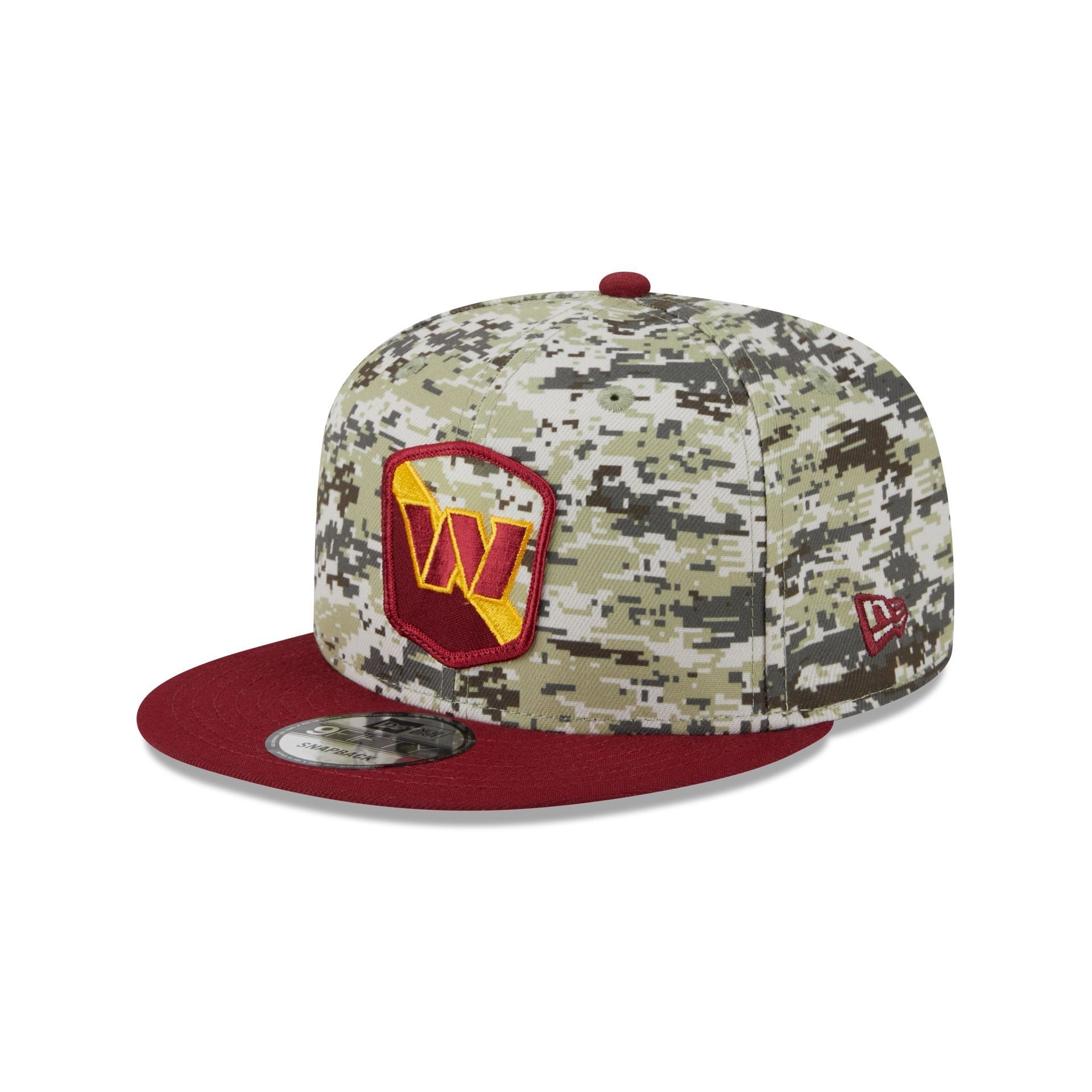 Washington Commanders 2023 Salute to Service Camo 9FIFTY Snapback Hat sold by New Era product image thumbnail 3