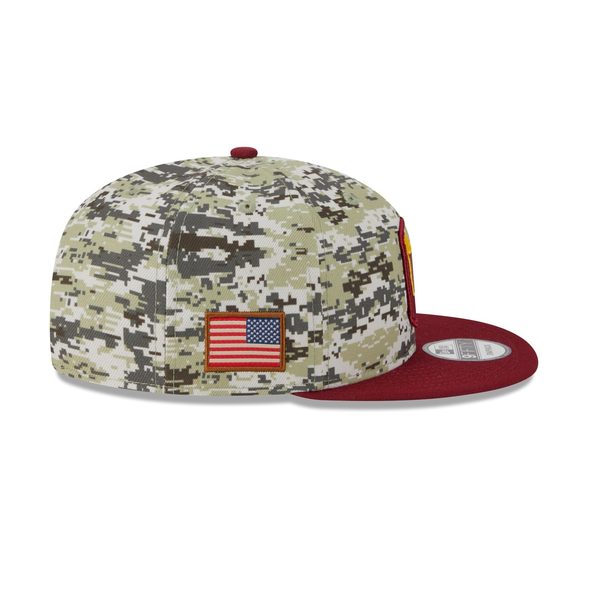 Washington Commanders 2023 Salute to Service Camo 9FIFTY Snapback Hat sold by New Era product image thumbnail 4