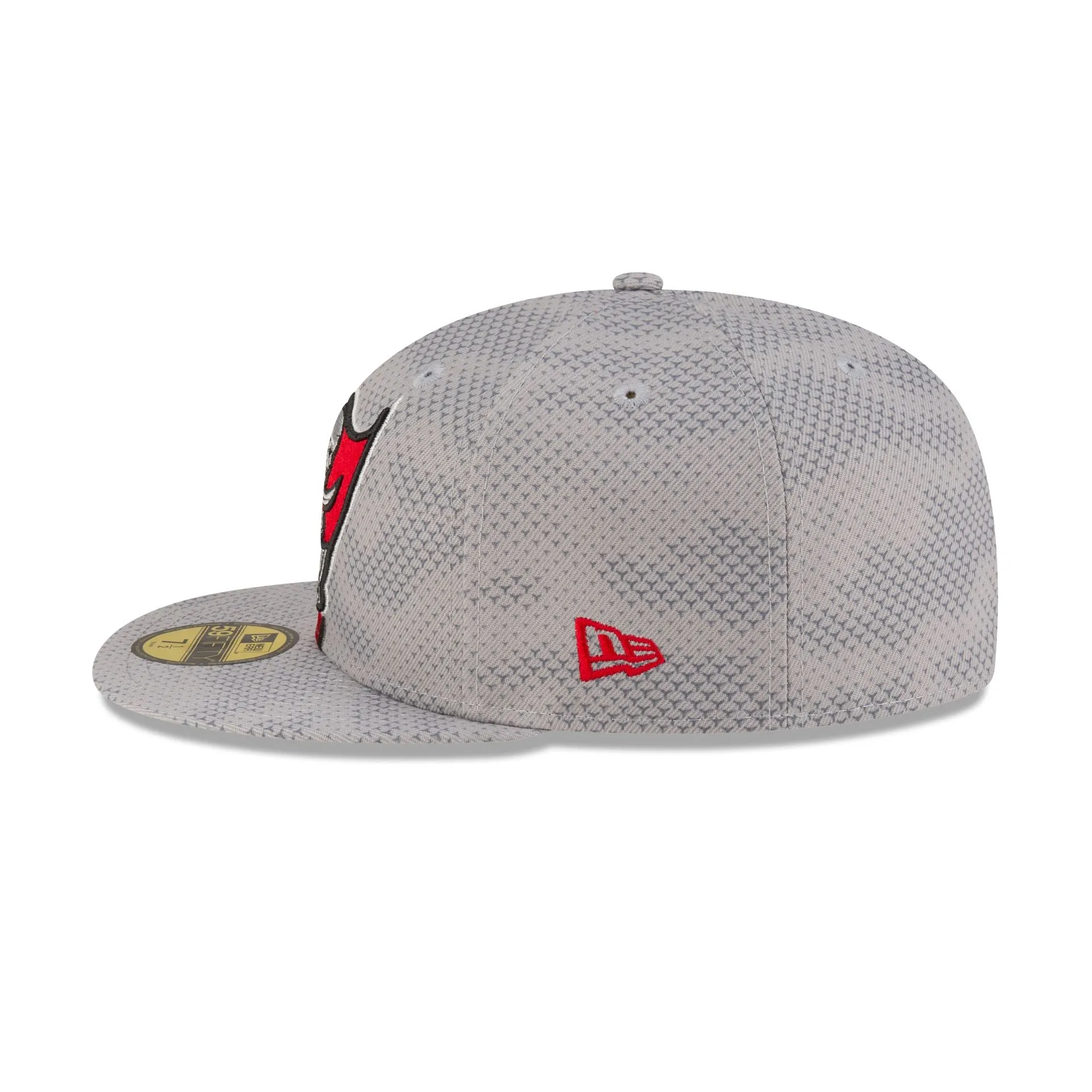 Tampa Bay Buccaneers 2024 Sideline Gray 59FIFTY Fitted Hat sold by New Era product image thumbnail 5