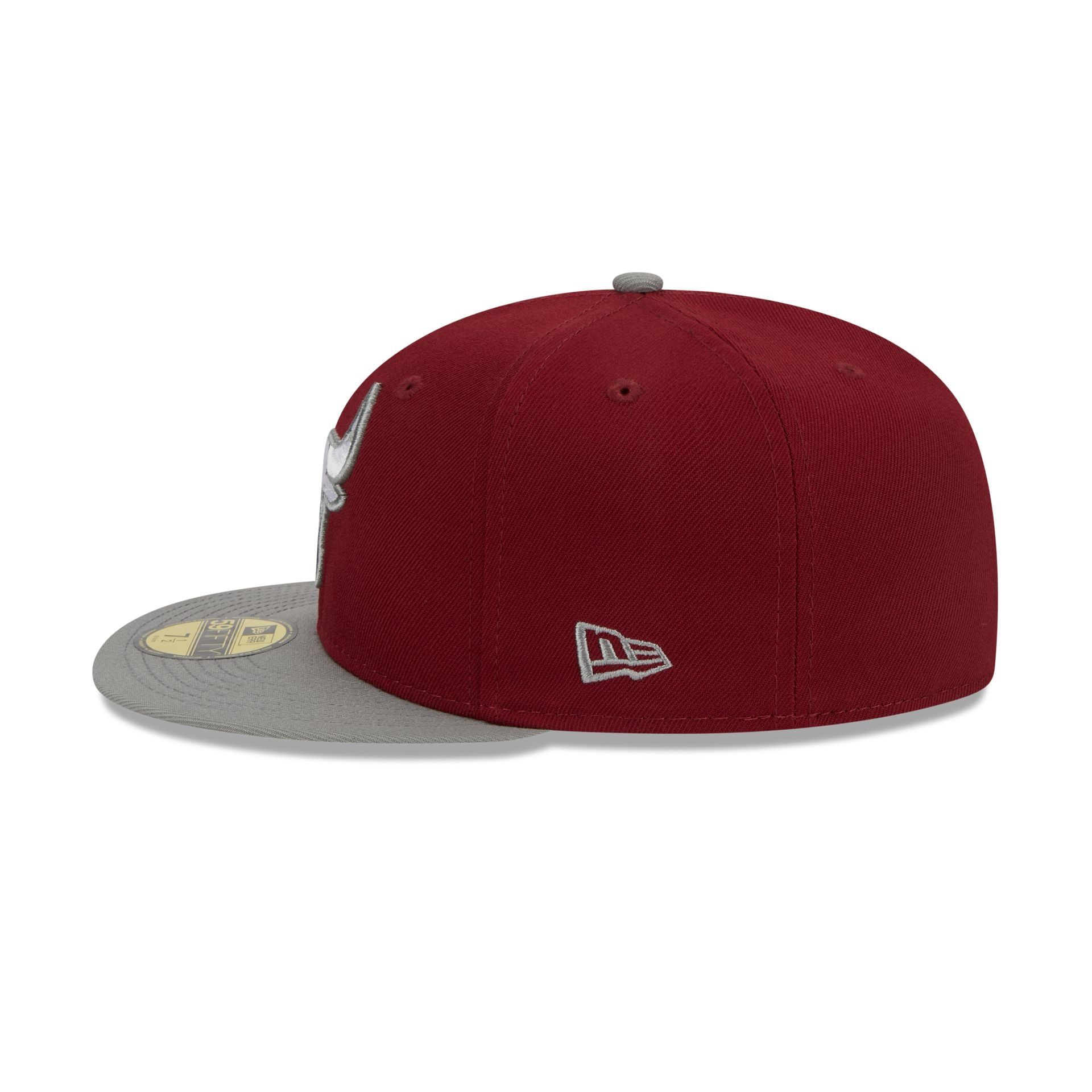 Chicago Bulls Color Pack Red 59FIFTY Fitted Hat sold by New Era product image thumbnail 4