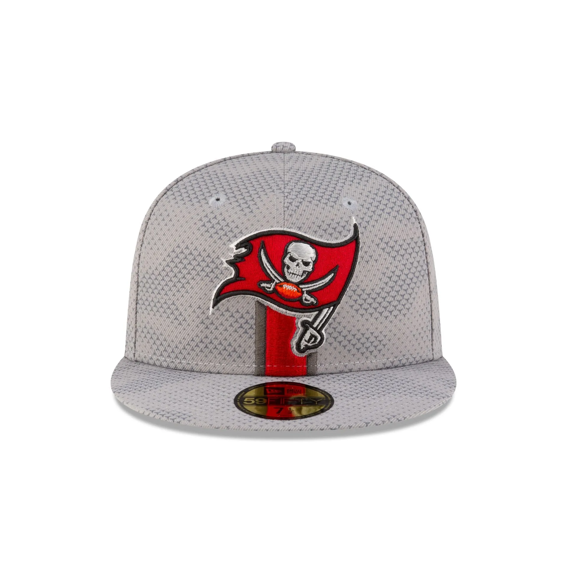 Tampa Bay Buccaneers 2024 Sideline Gray 59FIFTY Fitted Hat sold by New Era product image thumbnail 2