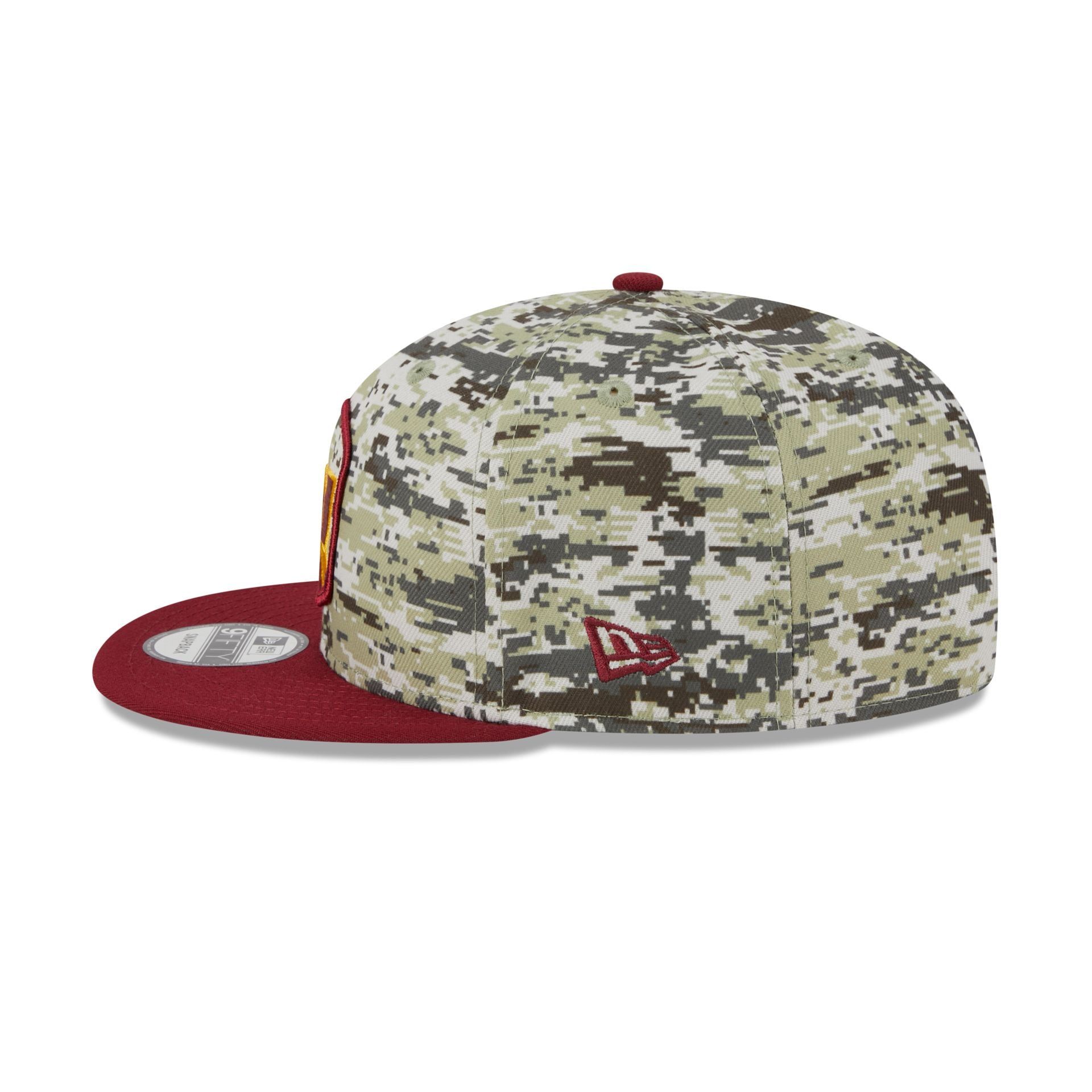 Washington Commanders 2023 Salute to Service Camo 9FIFTY Snapback Hat sold by New Era product image thumbnail 5