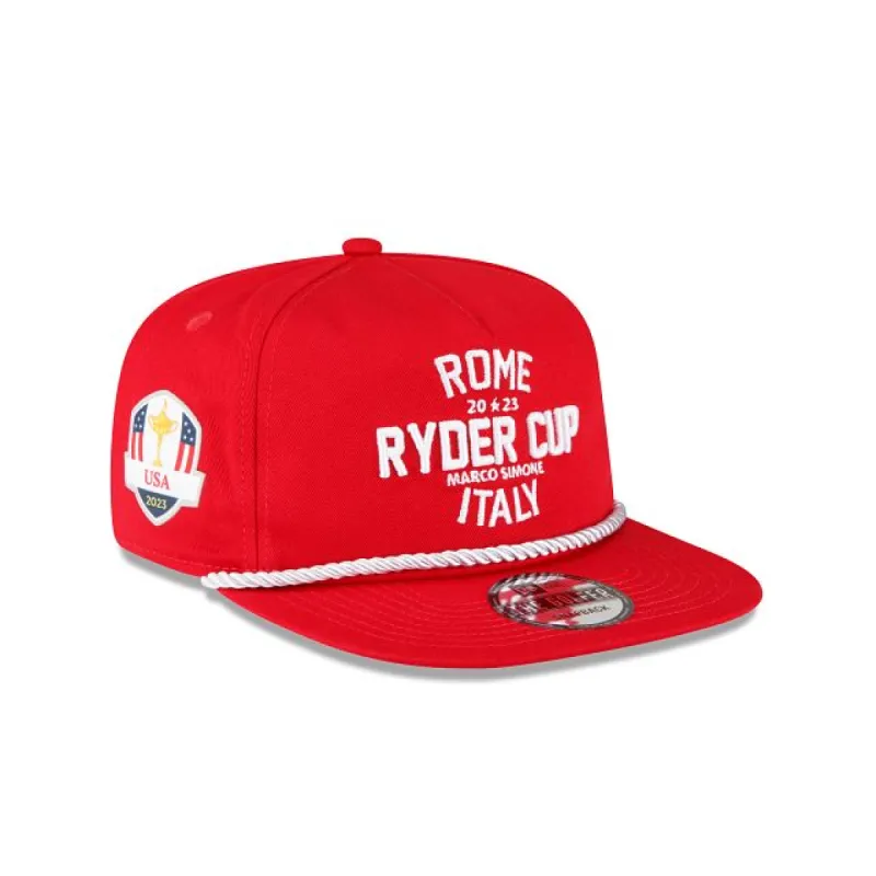 2023 Ryder Cup Marco Simone Red Golfer sold by New Era