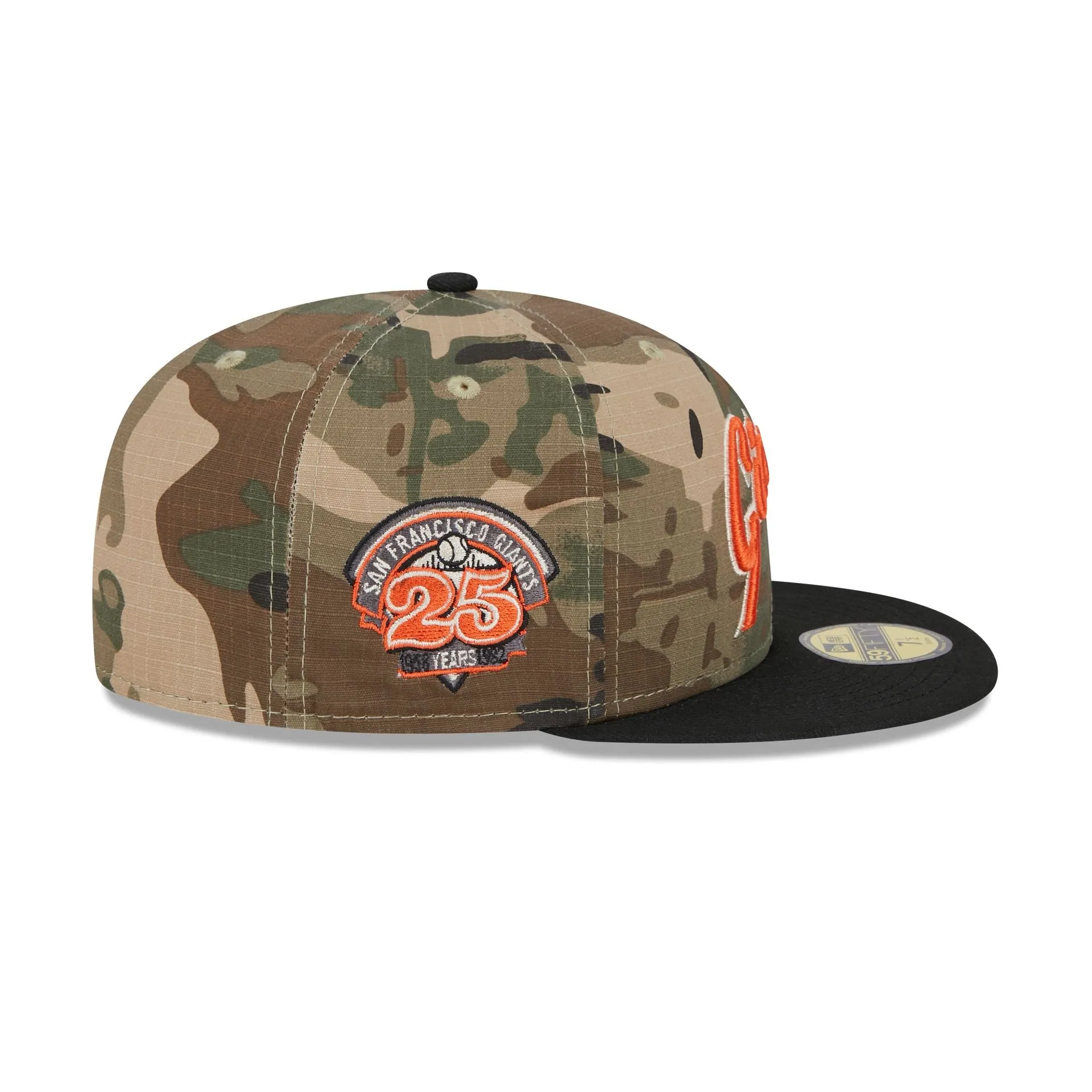 San Francisco Giants Camo Crown 59FIFTY Fitted Hat sold by New Era product image thumbnail 4