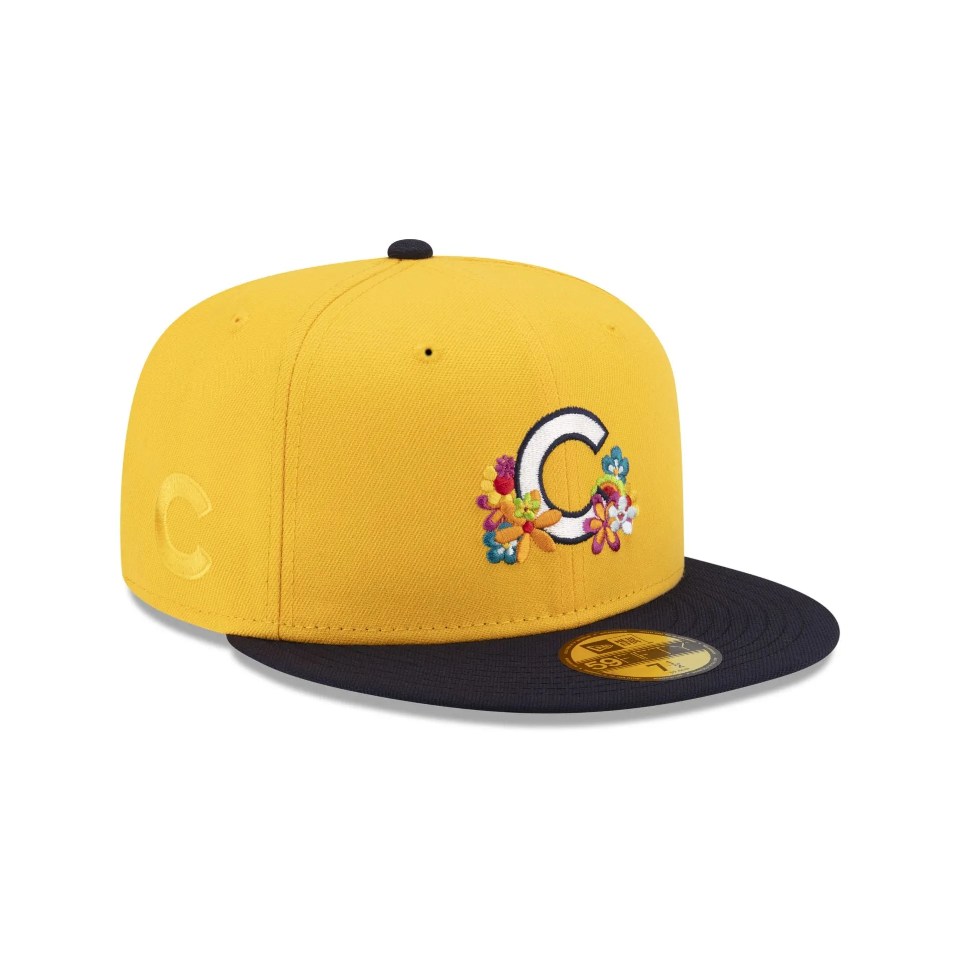 Just Caps Flower Power Chicago Cubs 59FIFTY Fitted Hat