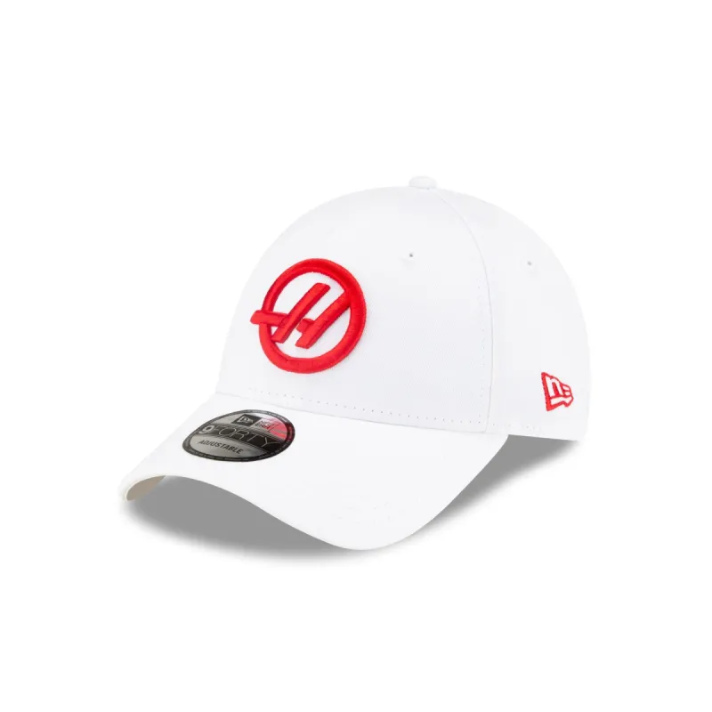 Haas F1 Team White 9FORTY Snapback Hat sold by New Era