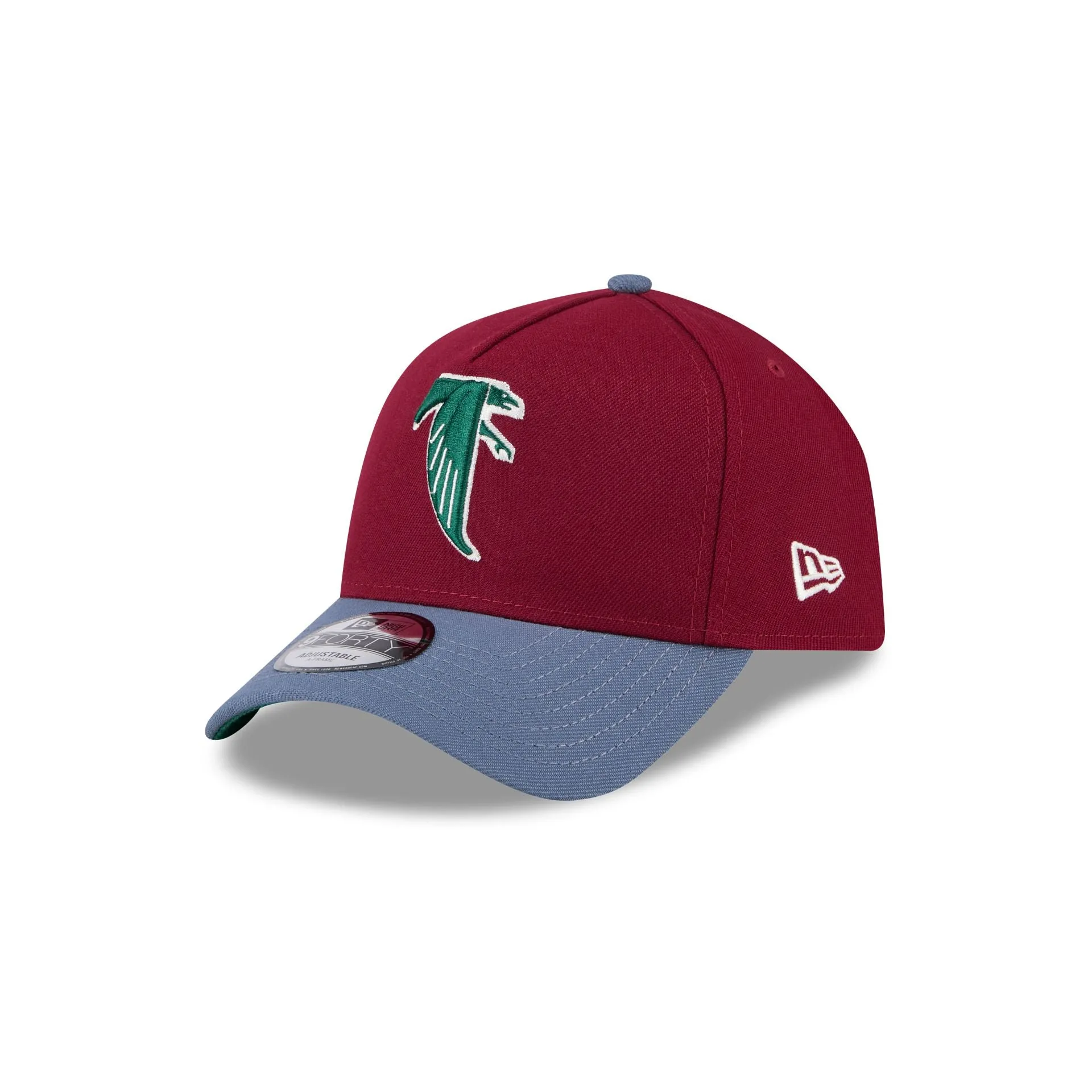 Atlanta Falcons Cherry 9FORTY A-Frame Snapback Hat sold by New Era product image thumbnail 3